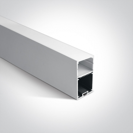 Banda Led Decorativa - 7910/AL Profil aplicat 36mm, lungime 2m