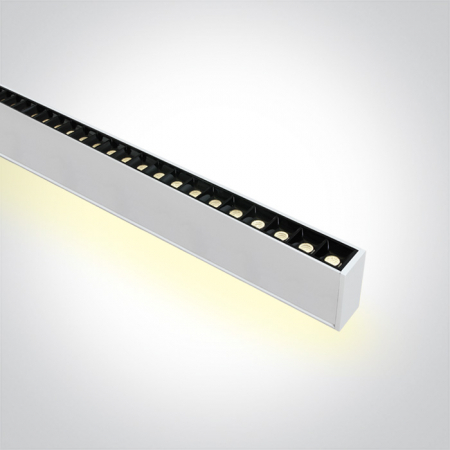 Panouri Led Liniare - Profil echipat cu 48 spoturi led, 40W, UGR 17 38150BU/W/V
