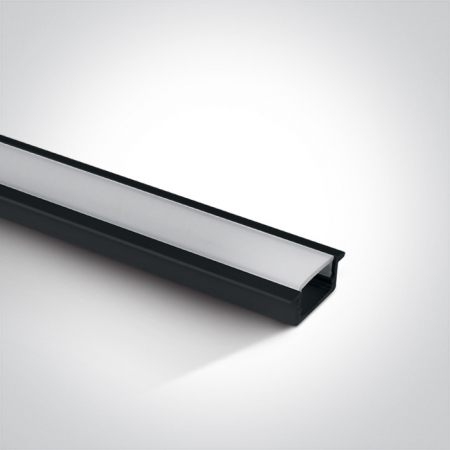 Banda Led Decorativa - Profil led Incastrat, Lungime 2000mm x latime 17mm x 9mm Inaltime 7902R