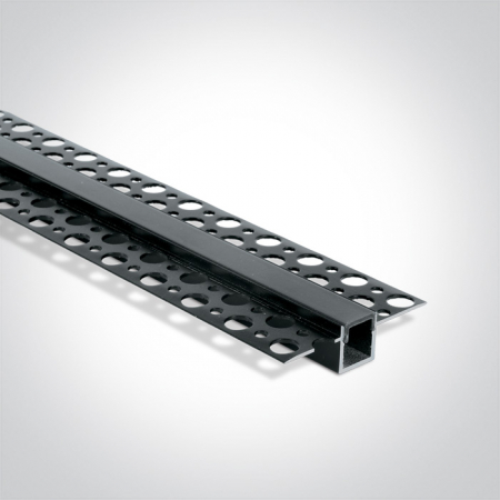 Banda Led Decorativa - Profil Led Incastrat Trimless, Lungime 2000mm x Latime 10mm x Inaltime 15mm 7901TR/B