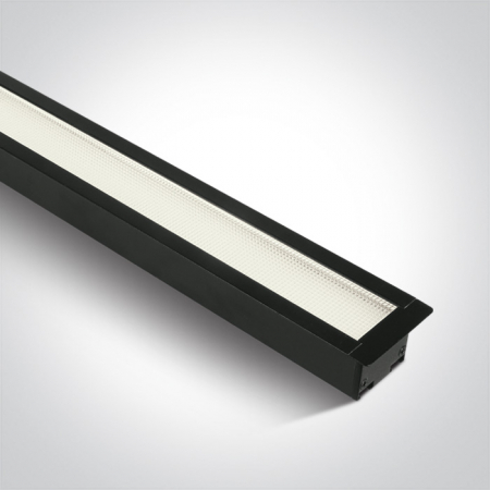 Panouri Led - Profil linear led Incastrat, 40W, UGR19  38145AR/B/C  38145AR/B/W