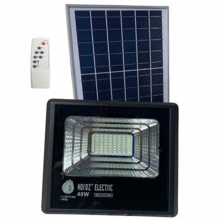 Lampi Solare - Proiector cu panou solar 40W TIGER
