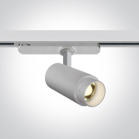Spoturi Led Sina - Proiector montaj pe sina, 3 Circuite, Cob Led, 15W 65650AT/B/W 65650AT/W/W