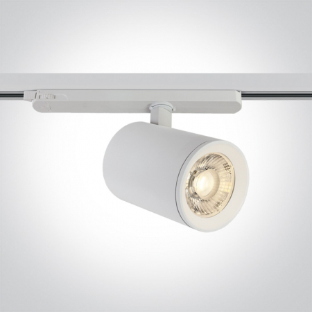 Spoturi Led Sina - Proiector montaj pe sina, 3 Circuite, Cob Led, 40W  65654CT/W/C  65654CT/W/W