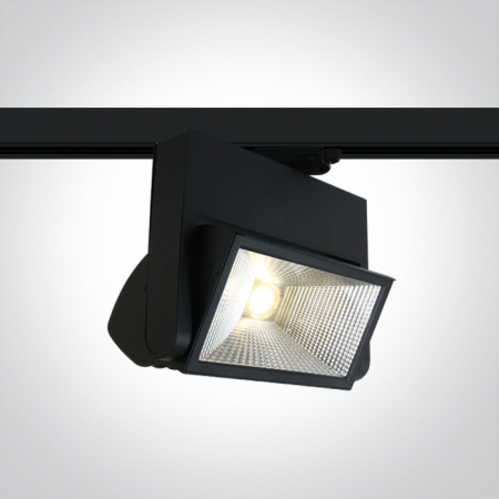Spoturi Led Sina - Proiector montaj pe sina, 3 Circuite, Cob Led, 40W 65040T/W/C 65040T/B/C