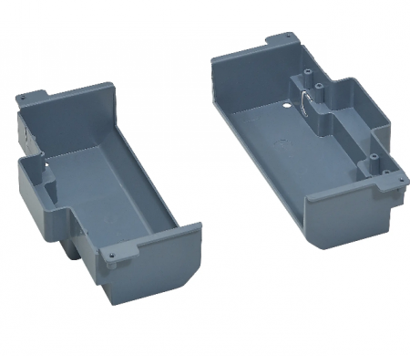 Doze de Pardoseala Universale - Set 2 Capace Izolare 4M pt Suport aparataj Vertical pt Doza Pardoseala