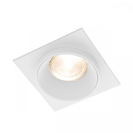 Spoturi / Proiectoare - SPOT ALB/ALB PATRAT PT GU10 ALFA-E