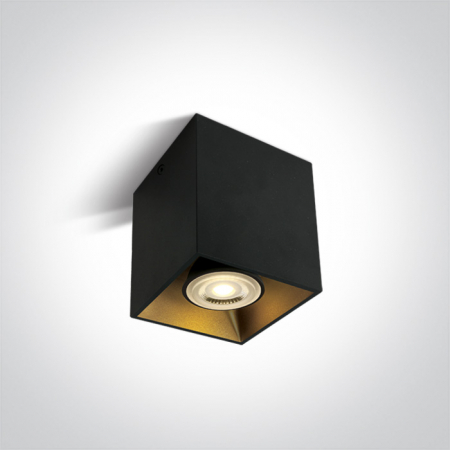 Spot aplicat fix GU10, 10W, IP20 12105TA/W; 12105TA/B [1]