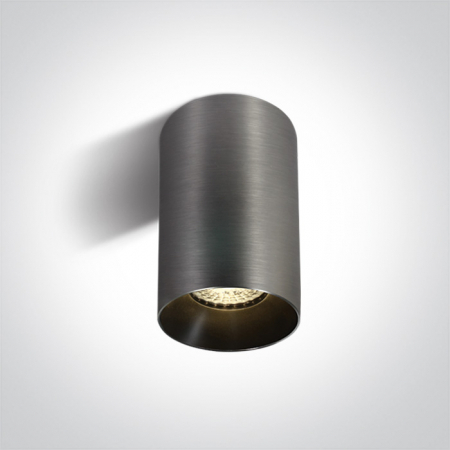 Spot aplicat fix, GU10, IP20 Alama / Gri periat [1]