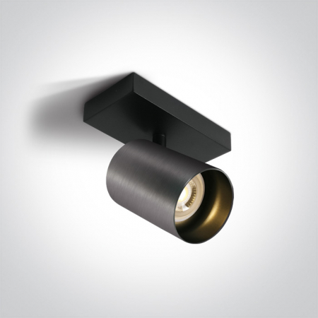 Spoturi / Proiectoare - Spot aplicat orientabil, GU10, 10W, IP20 65105N/BBS; 65105N/MG; 65105N/B; 65105N/W