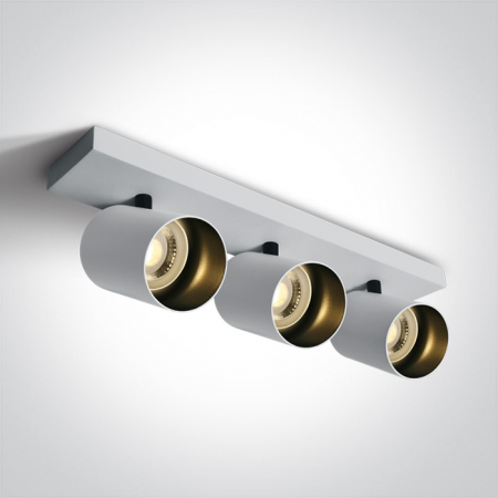Spoturi / Proiectoare - Spot aplicat orientabil, GU10, 3x10W  65305N/BBS; 65305N/MG; 65305N/B; 65305N/W