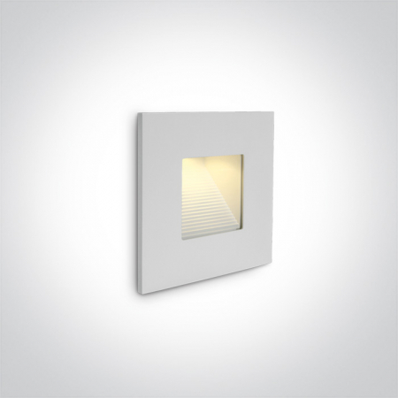 Iluminat Scari/Trepte - Spot de Veghe Incastrat, 1W, Dark Light, IP44  68006N/W
