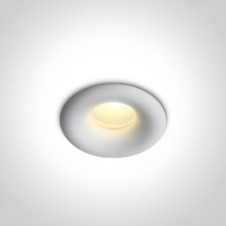 Iluminat Rezidential - Spot incastrat fix 1W, IP44  10101L/B/W