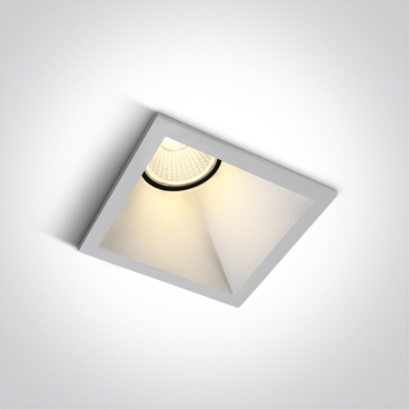 Iluminat Rezidential - Spot incastrat fix, IP20 50108A/W/W