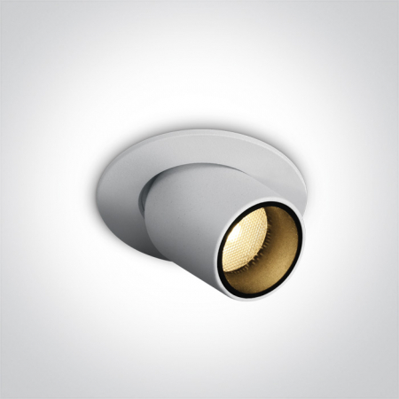 Spoturi / Proiectoare - Spot incastrat orientabil 3W, IP20 11103M/W/W