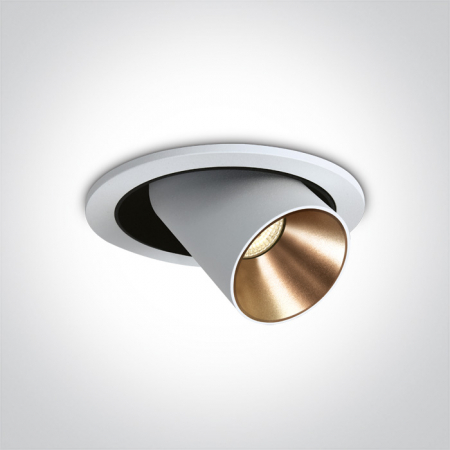 Spoturi / Proiectoare - Spot Incastrat Orientabil, Cob Led, 9W, Dark Light, IP20 11109B/W/W 11109B/B/W