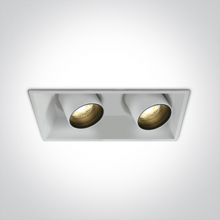 Lustre - Spot incastrat orientabil IP20   51211C/W/W; 51211C/B/W
