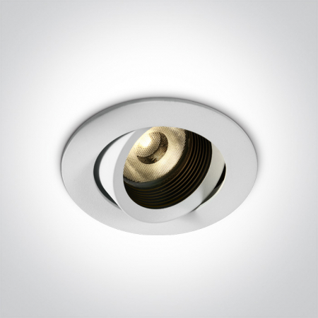 Spoturi / Proiectoare - Spot Incastrat, Orientabil si Extractabil, Cob Led, 13W, IP54, Diametru 90mm x Adancime 78mm  11113D/W/W