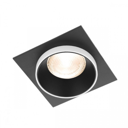 Spoturi / Proiectoare - SPOT NEGRU/ALB PATRAT PT GU10 ALFA-E