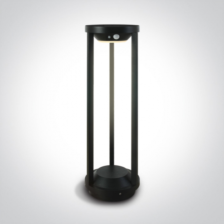 Lampi Solare - Stalpisor Solar Led Exterior, Senzor de miscare, 2W, IP65  67496A/B/EW