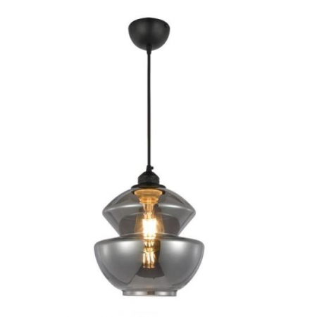 Lustre - Pendul sticla Harmony -1 Titanium