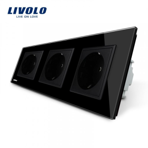 Priza Schuko Tripla diferite culori. VL-C7-C3EU-12 [3]