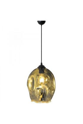 Lustre - Pendul sticla Meteor V1 Chrome