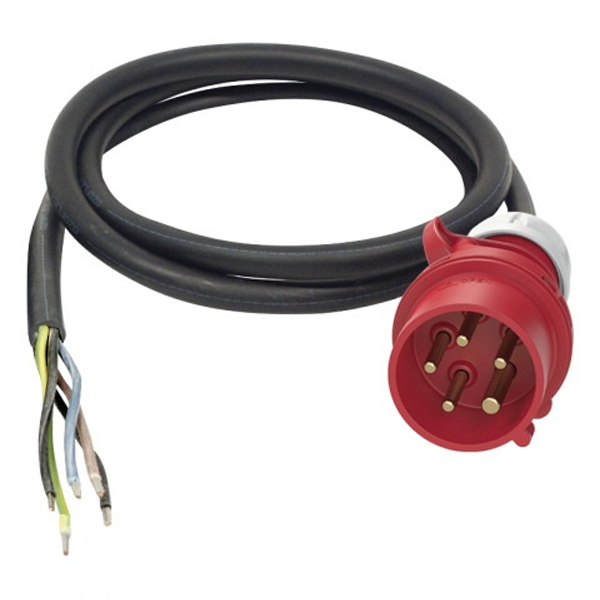 Cablu conexiune 5 m, H07RN-F 5G1.5, terminale 16A [2]