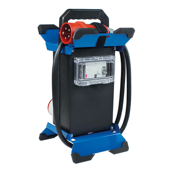 Prelungitor Stecky II pentru santier cu 4 prize monofazice schuko 16A 250V, 2 trifazice CEE 5 poli 16A IP44 si protectie diferentiala [2]