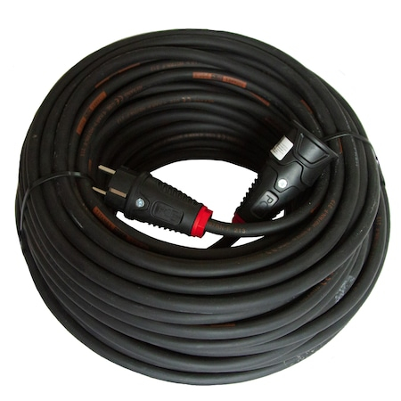 Cordon Prelungitor 30 m 3x2,5mm Cablu cauciucat Titanex H07RN-F 16 A 220 V [1]