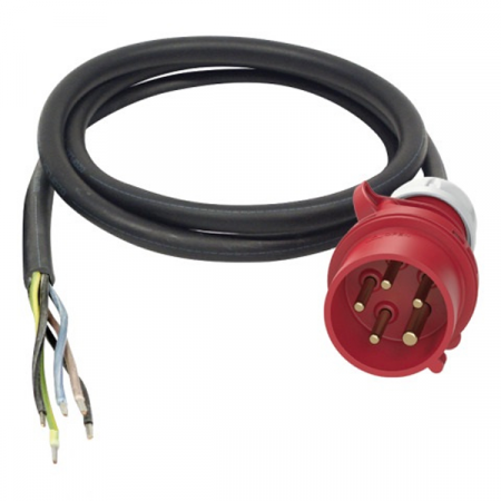 Cablu conexiune 5 m, H07RN-F 5G1.5, terminale 16A [1]