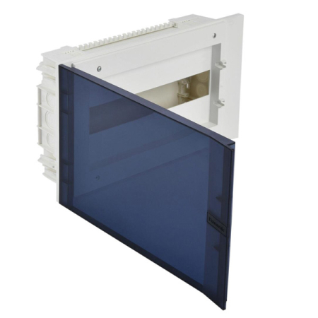 Cutie de distributie modulara 16m, usa fumuriu transparenta, Panasonic [2]