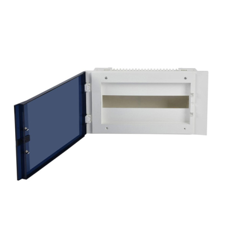 Policarbonat - Cutie de distributie modulara 16m, usa fumuriu transparenta, Panasonic