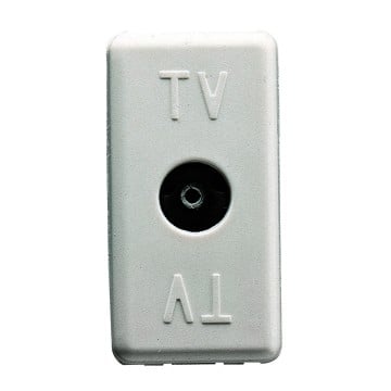 Aparataj Modular - Priza TV directa modular 1M ALB