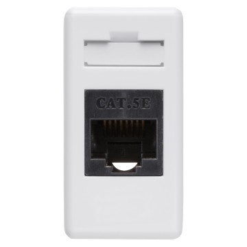 Aparataj Modular - Priza date RJ45 UTP modular 1M alb