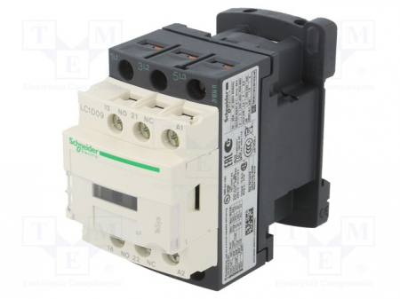 AUTOMATIZARI, PROTECTII SI COMANDA - Contactor 3P 9A, 1NO+1NC 230V