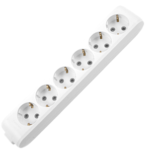 Prelungitoare - Multipriza Schuko 6P, protectie copii, fara fir