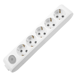 MULTIPRIZE, STECHERE, CUPLE - Multipriza Schuko 5P, protectie copii, fara fir