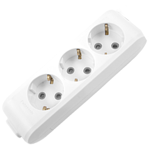 Multiprize - Multipriza Schuko 3P, protectie copii, fara fir