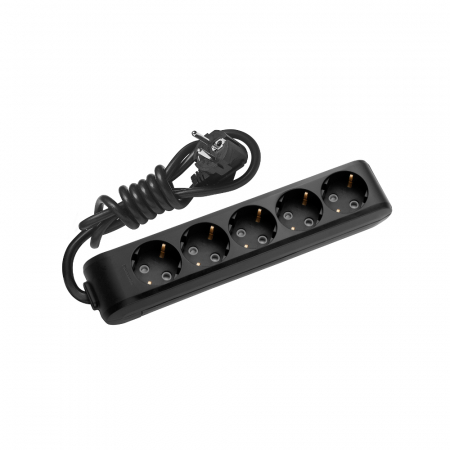 Prelungitoare - Prelungitor Schuko 5P, protectie copii, 1,5m