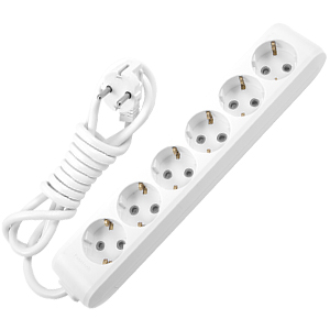 Prelungitoare - Prelungitor Schuko 6P, protectie copii, 3m