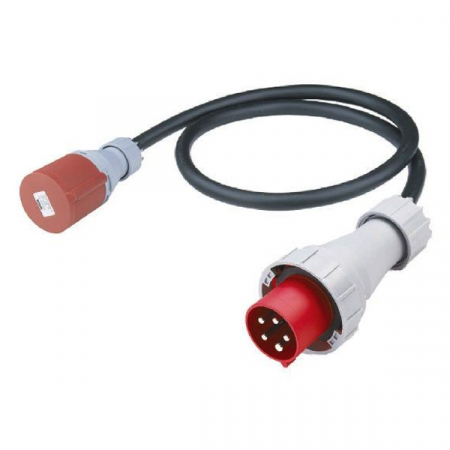 ECHIPAMENTE ELECTRICE - Prelungitor trifazic 1 m, Titanex 5x6, terminale 63A-32A