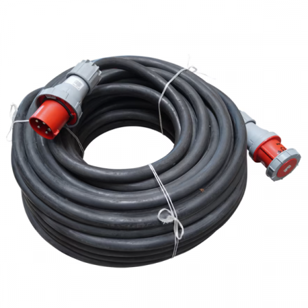 Prelungitoare - Prelungitor trifazic 30 m, H07RN-F-F 5G10, terminale 63A