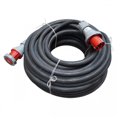 Prelungitoare - Prelungitor trifazic 5 m, H07RN-F 5G25, terminale 125A