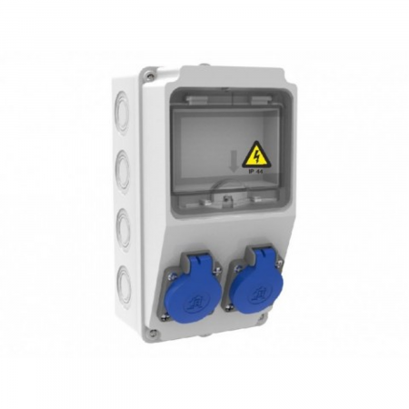 TABLOURI SI ACCESORII - Tablou Sigurante 2P 16A 240V IP44