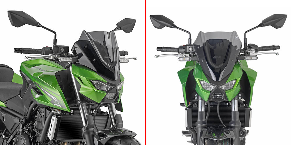 Parbriz HONDA CB 750 / 1000 HORNET (25-26), Kawasaki Z 650 S (26-27) [2]