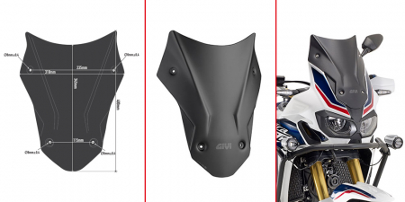 CRF1000L Africa Twin Adventure Sports (18 - 19) - Parbriz HONDA CRF1000L Africa Twin Adventure Sports (18 - 19) CRF1000L Africa Twin (16 - 17) CRF1000L Africa Twin (18 - 19)      