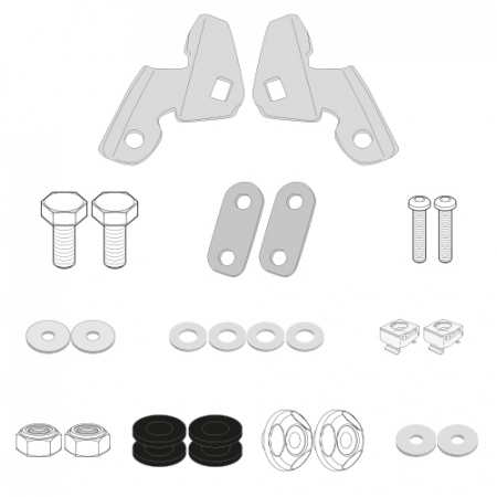 PCX 125 (18 - 20) - Kit fixare parbriz HONDA PCX 125 (18 - 20)        