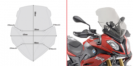 S 1000 XR (15 - 19) - Parbriz BMW S 1000 XR (15 - 19)        