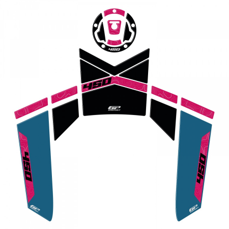 Tank Pads - CFMOTO 450MT         